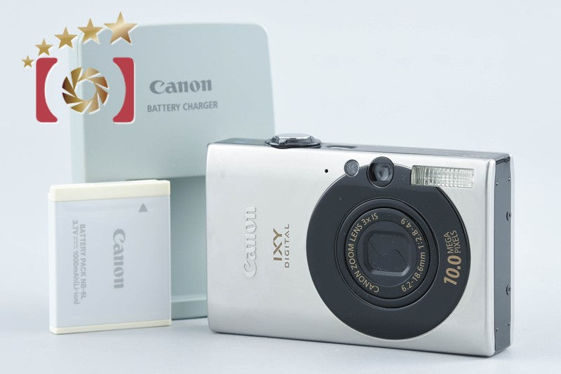 Canon IXY DIGITAL 25 IS Black 10.0 MP Digital Camera from Japan