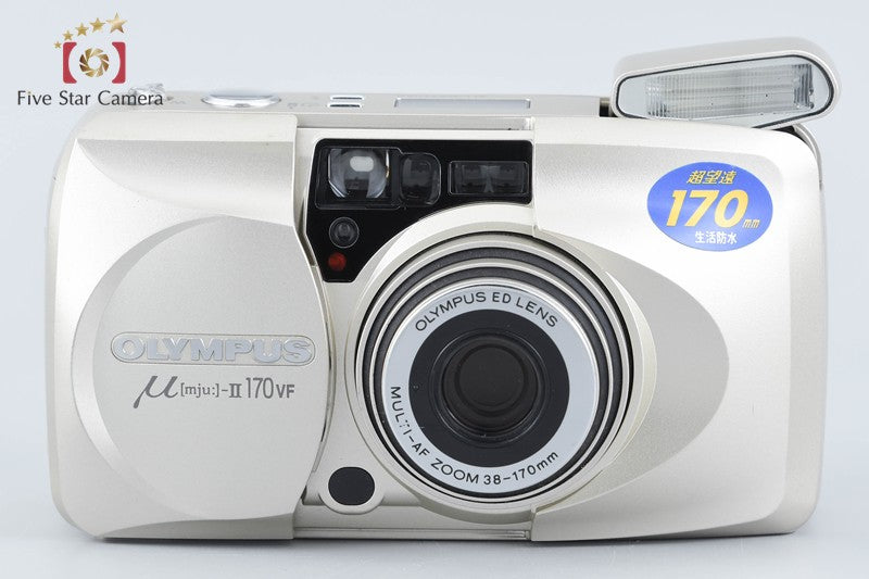 Olympus μ[mju:]-II 170 VF 35mm Point & Shoot Film Camera from Japan
