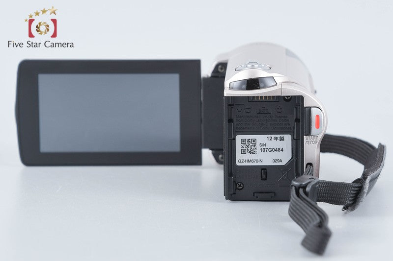 JVC Everio GZ-HM670 Pink Gold Digital High Definition Video Camera from Japan