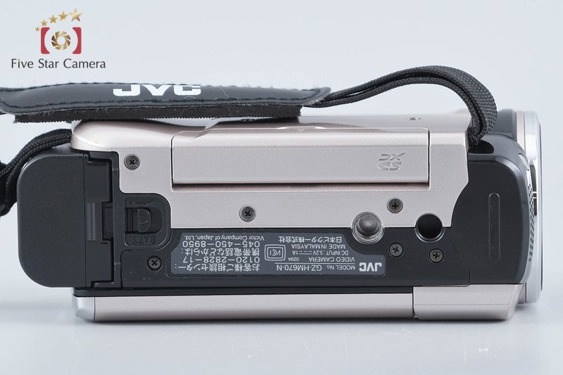 JVC Everio GZ-HM670 Pink Gold Digital High Definition Video Camera from Japan