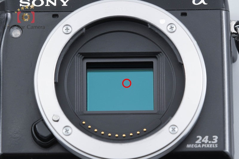 Sony α NEX-7 Black 24.3 MP E PZ 16-50 Lens [Multiple Languages] from Japan