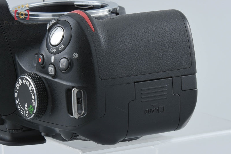 "Count 3,127" Nikon D3200 Black 24.2 MP Digital SLR Camera Body from Japan