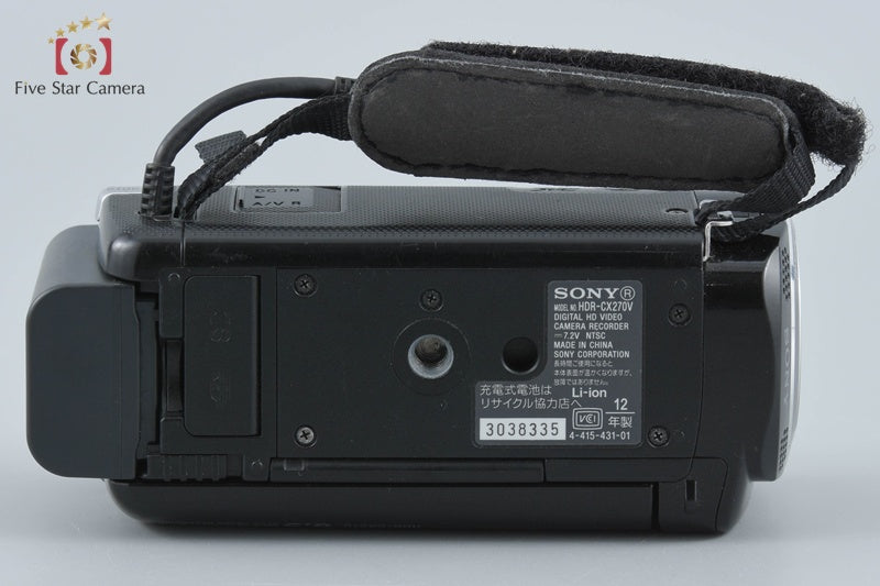 Sony Handycam HDR-CX270V Digital Video Camera [Japanese Language Only]from Japan
