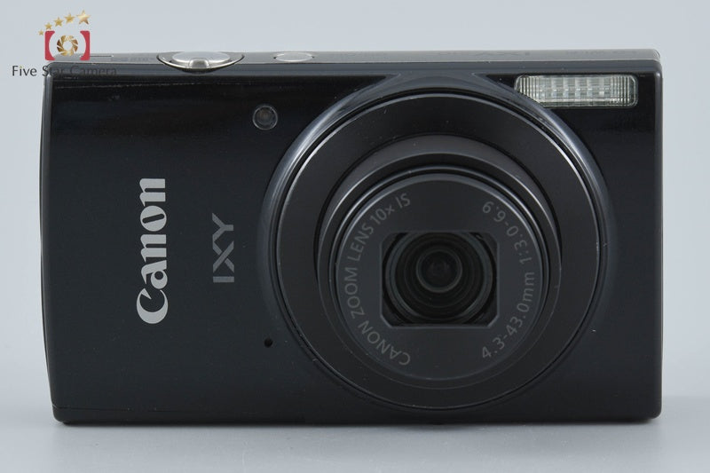 Canon IXY 210 Black 20.0 MP Digital Camera from Japan