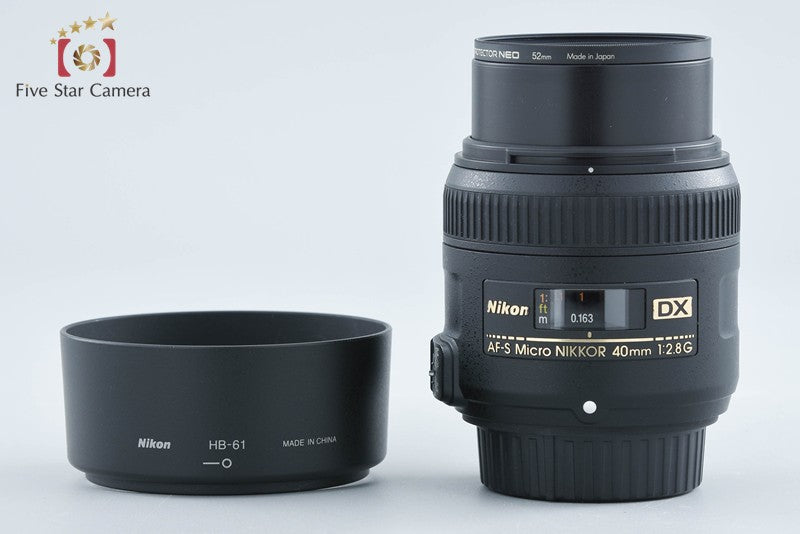 Nikon AF-S DX Micro NIKKOR 40mm f/2.8 G from Japan