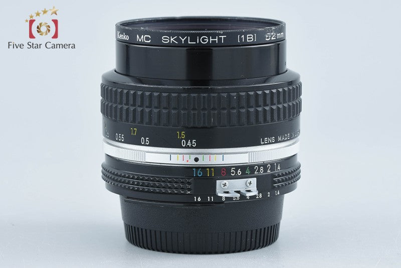 Nikon Ai NIKKOR 50mm f/1.4 from Japan