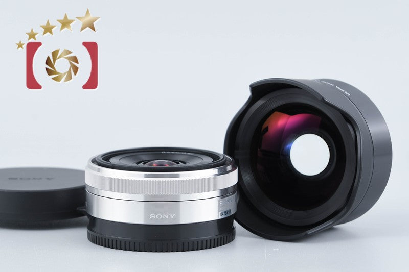 SONY E 16mm f/2.8 SEL16F28 + VCL-ECU2 Ultra Wide Converter from Japan