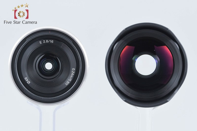 SONY E 16mm f/2.8 SEL16F28 + VCL-ECU2 Ultra Wide Converter from Japan