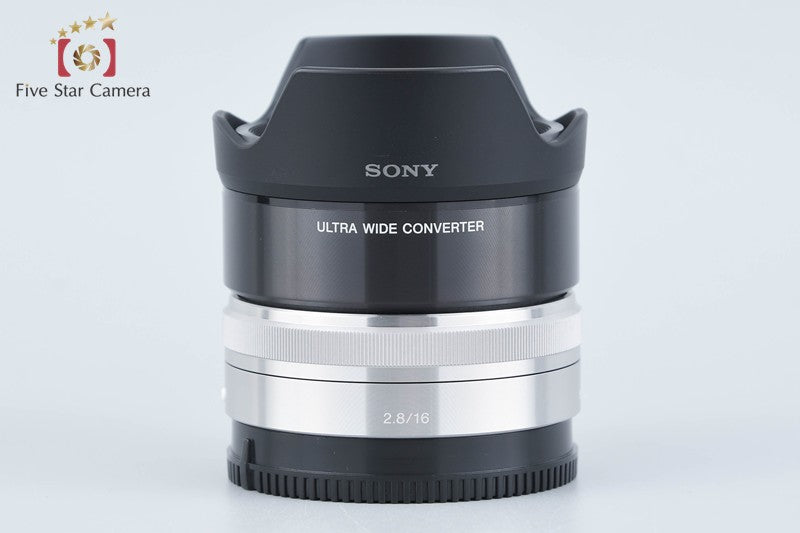 SONY E 16mm f/2.8 SEL16F28 + VCL-ECU2 Ultra Wide Converter from Japan