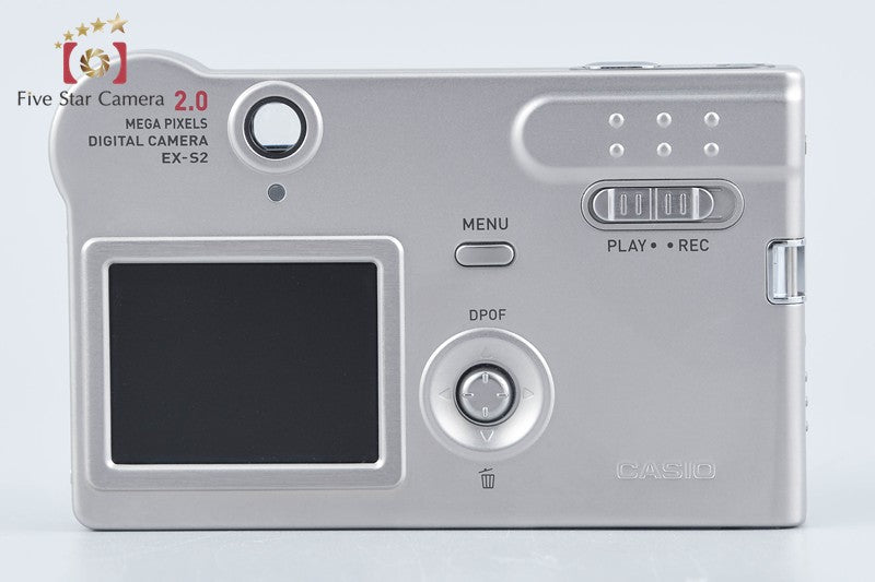 CASIO EXILIM EX-S2 Silver 2.0 MP Digital Camera from Japan