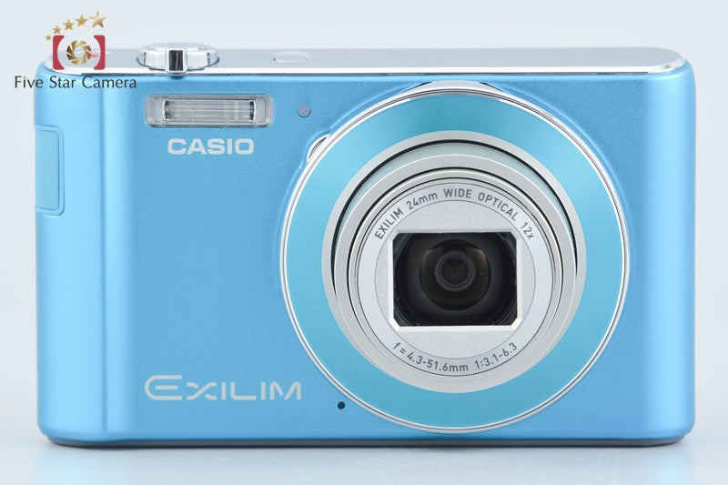 CASIO EXILIM EX-ZS210 Blue 16.1 MP Digital Camera from Japan