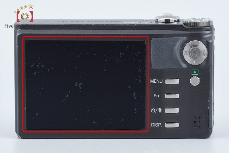 "Shutter count 2,261" Ricoh CX2 Black 9.3 MP Digital Camera from Japan