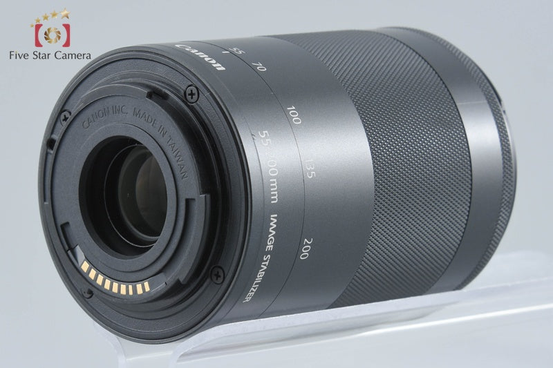 Canon EF-M 55-200mm f/4.5-6.3 IS STM Black from Japan