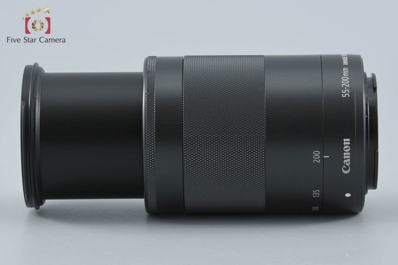 Canon EF-M 55-200mm f/4.5-6.3 IS STM Black from Japan