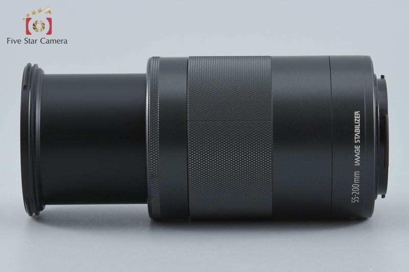 Canon EF-M 55-200mm f/4.5-6.3 IS STM Black from Japan