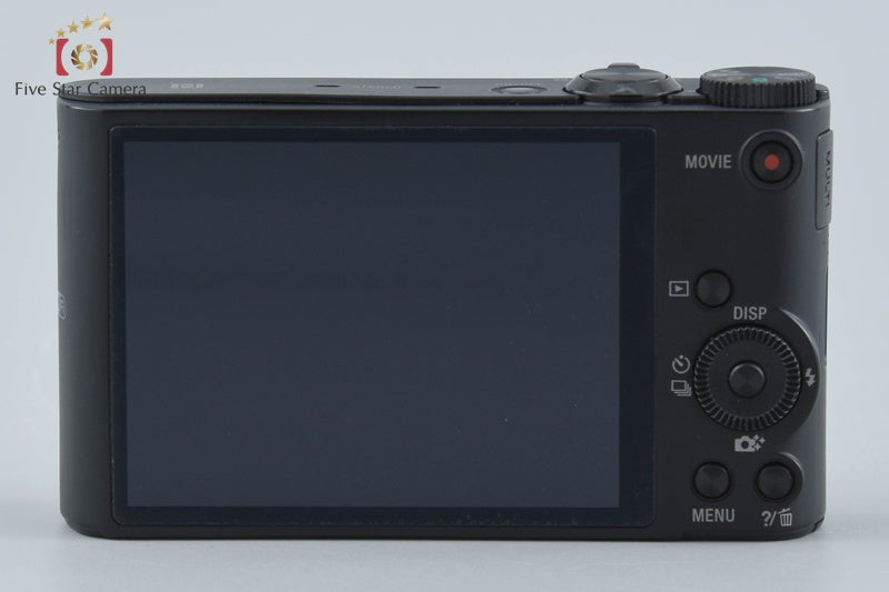 Sony Cyber-Shot DSC-WX350 Black Digital Camera [Multiple Languages] from Japan