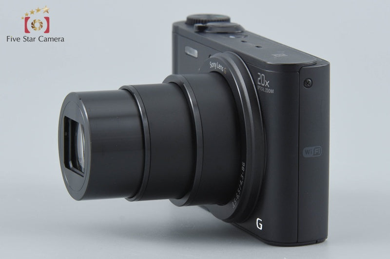 Sony Cyber-Shot DSC-WX350 Black Digital Camera [Multiple Languages] from Japan