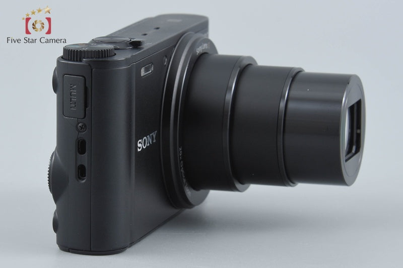 Sony Cyber-Shot DSC-WX350 Black Digital Camera [Multiple Languages] from Japan
