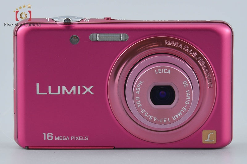 Panasonic LUMIX DMC-FH7 Pink Digital Camera [Japanese Language Only] from Japan
