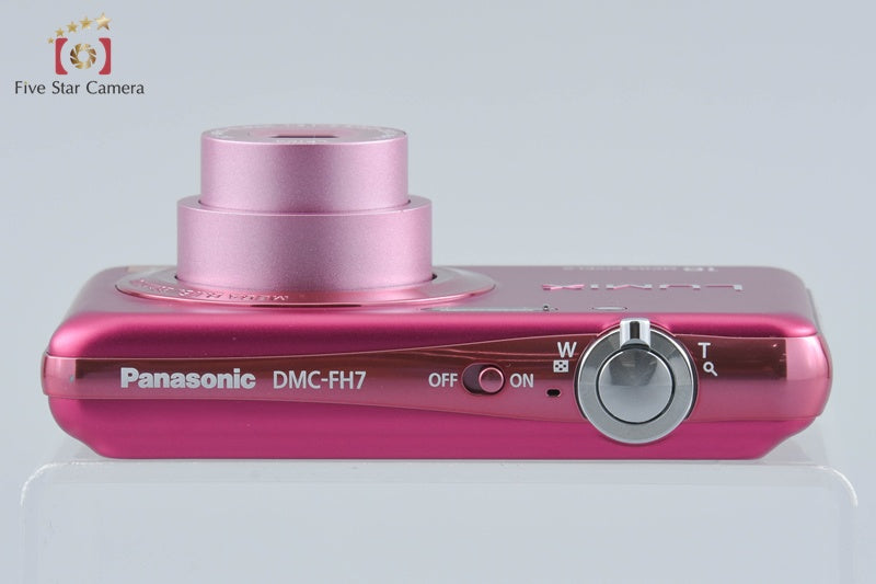Panasonic LUMIX DMC-FH7 Pink Digital Camera [Japanese Language Only] from Japan