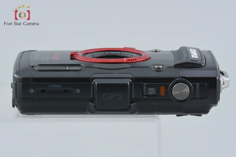 "Count 3,455" Olympus STYLUS TG-2 Tough Black 12.0 MP Digital Camera from Japan