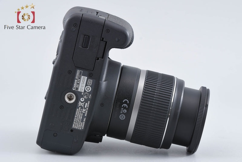 Canon EOS Kiss X3 / Rebel T1i / 500D 15.1MP EF-S 18-55 IS Lens w/ Box from Japan