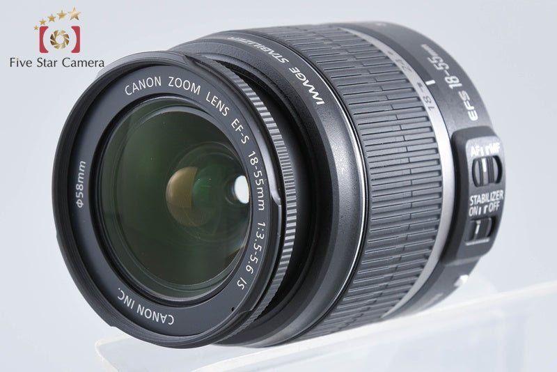 Canon EOS Kiss X3 / Rebel T1i / 500D 15.1MP EF-S 18-55 IS Lens w/ Box from Japan