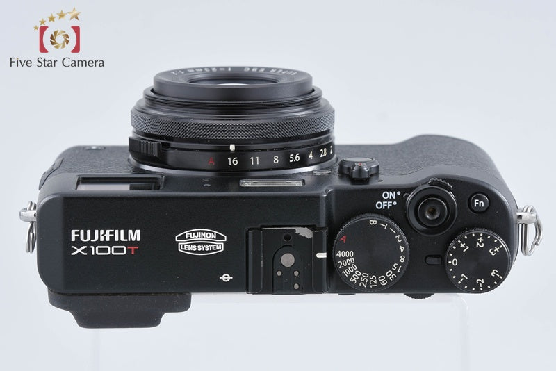 "Shutter count 1,306" FUJIFILM X100T Black 16.3 MP Digital Camera from Japan