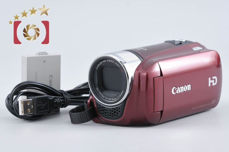 Canon iVIS HF R21 Red Full HD Digital Camcorder from Japan
