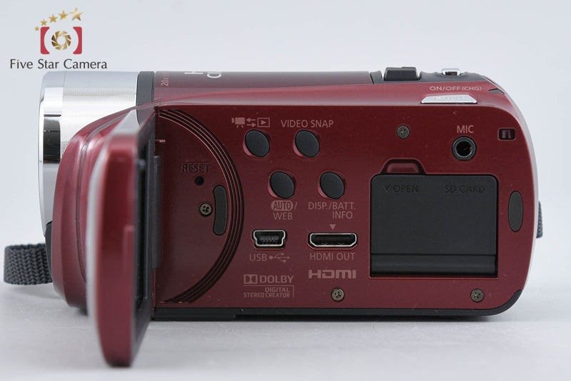 Canon iVIS HF R21 Red Full HD Digital Camcorder from Japan