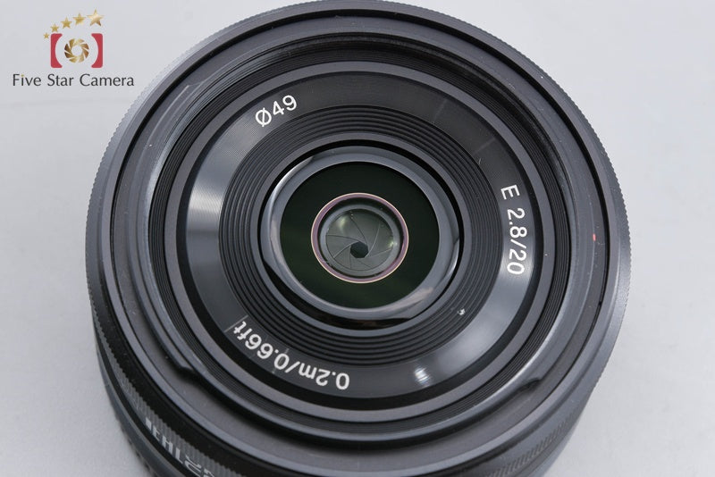 Sony E 20mm f/2.8 SEL20F28 w/ Box from Japan
