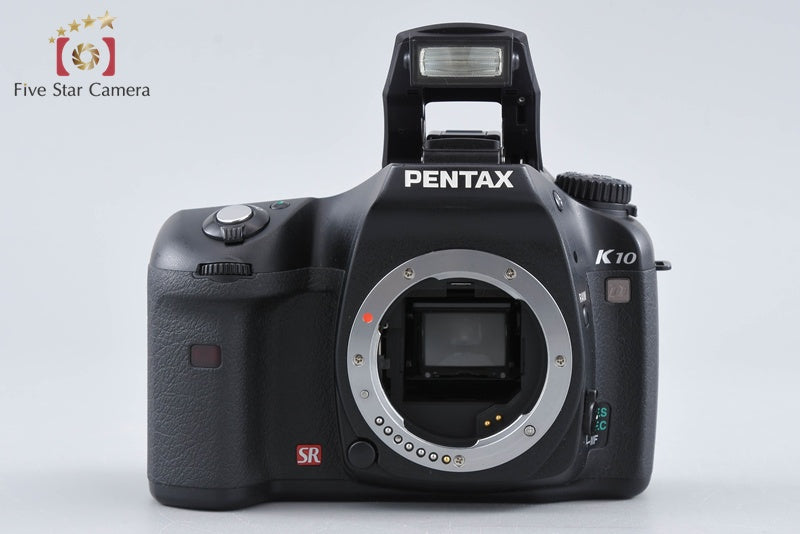 "Shutter count 3,985" PENTAX K10D 10.2 MP DSLR Camera 18-55 Lens from Japan