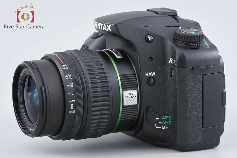 "Shutter count 3,985" PENTAX K10D 10.2 MP DSLR Camera 18-55 Lens from Japan