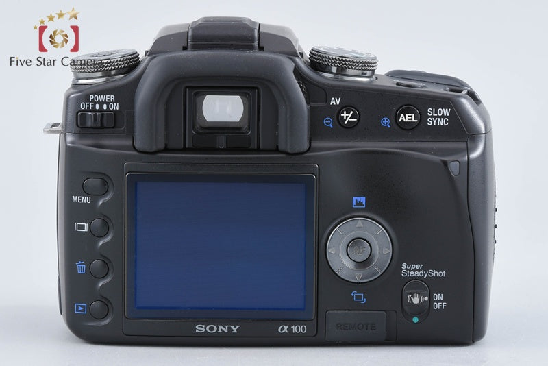 Sony α100 DSLR-A100 10.2 MP DSLR Camera [Japanese Language Only] from Japan