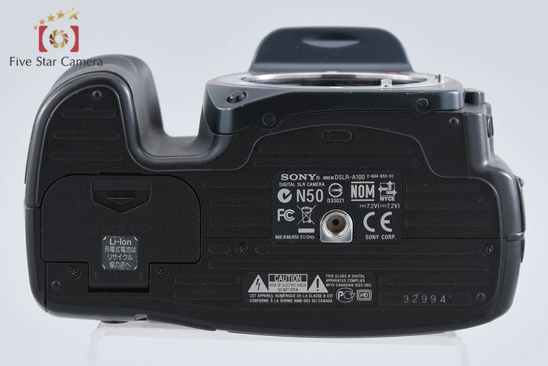 Sony α100 DSLR-A100 10.2 MP DSLR Camera [Japanese Language Only] from Japan