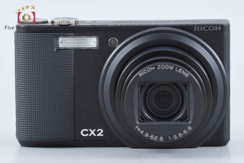 "Shutter count 3,303" Ricoh CX2 Black 9.3 MP Digital Camera from Japan