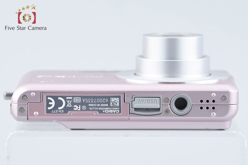 CASIO EXILIM EX-Z77 Pink 7.2 MP Digital Camera w/ Box from Japan