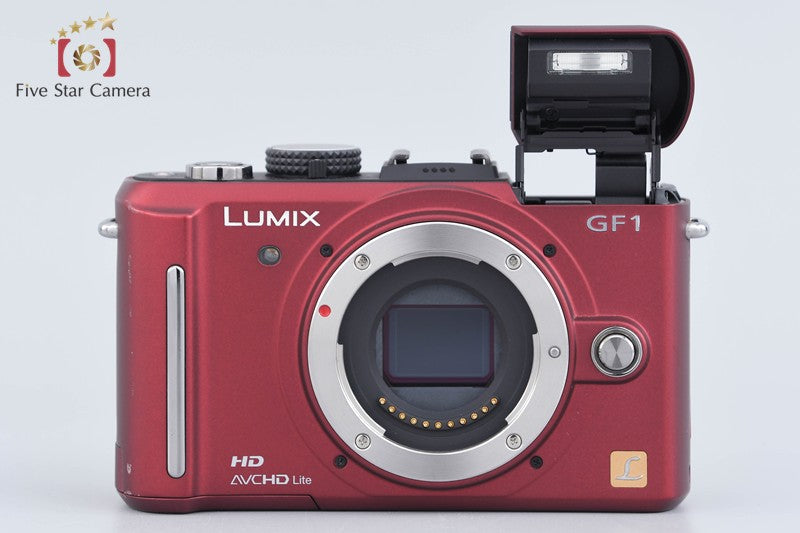 Panasonic LUMIX DMC-GF1 Red Digital Camera [Japanese Language Only] from Japan