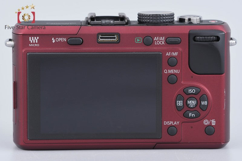 Panasonic LUMIX DMC-GF1 Red Digital Camera [Japanese Language Only] from Japan