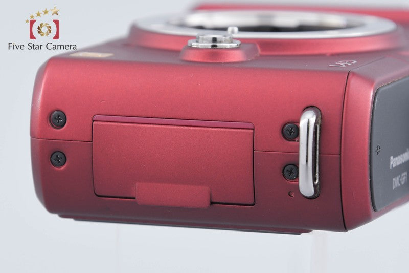 Panasonic LUMIX DMC-GF1 Red Digital Camera [Japanese Language Only] from Japan