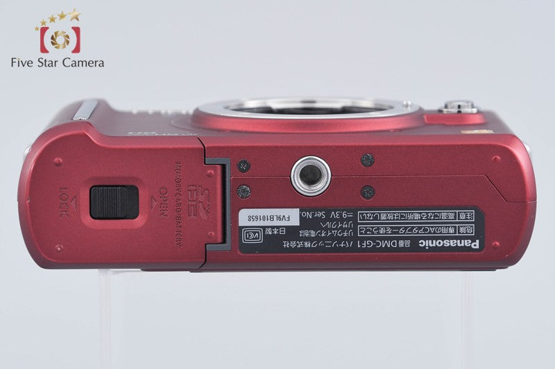 Panasonic LUMIX DMC-GF1 Red Digital Camera [Japanese Language Only] from Japan