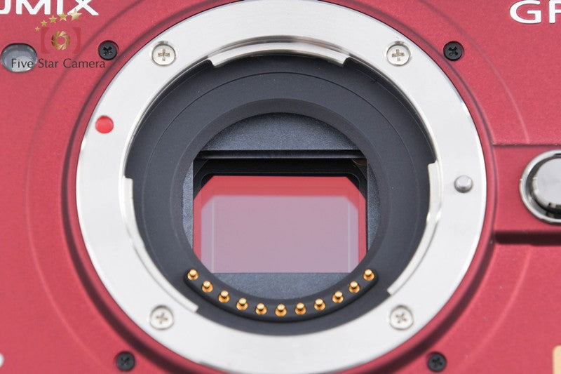 Panasonic LUMIX DMC-GF1 Red Digital Camera [Japanese Language Only] from Japan