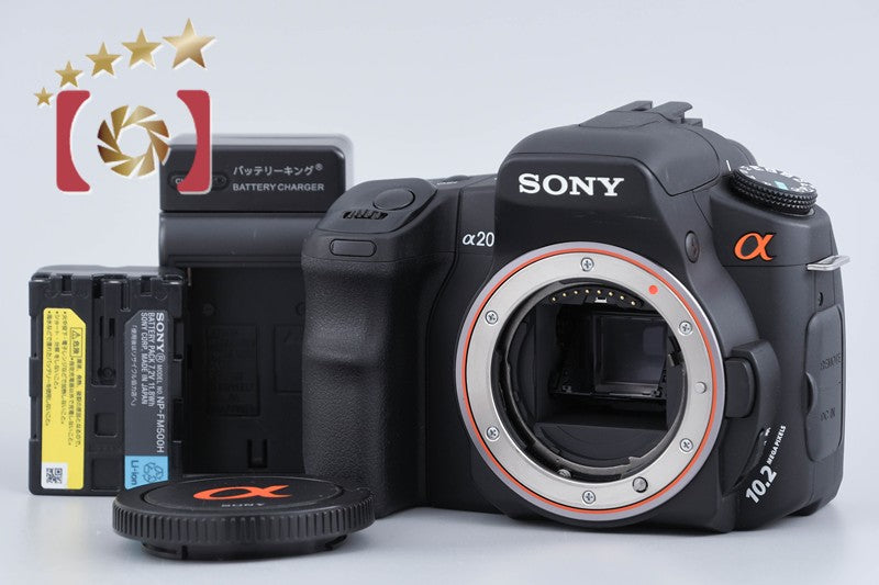 Sony α200 DSLR-A200 Digital SLR Camera [Japanese Language Only] from Japan