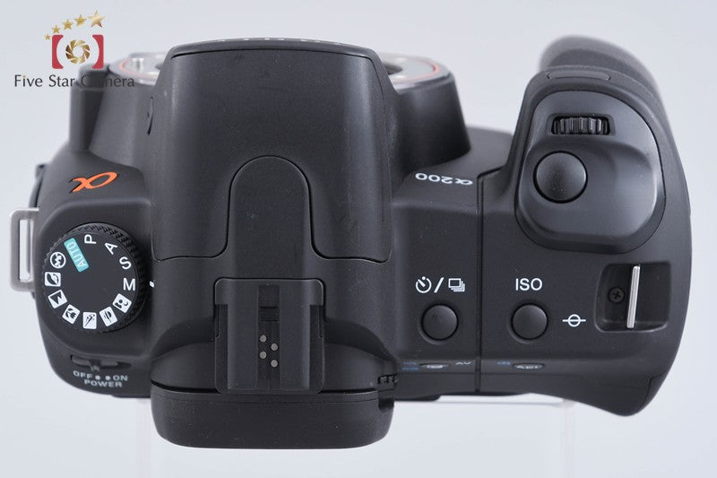 Sony α200 DSLR-A200 Digital SLR Camera [Japanese Language Only] from Japan