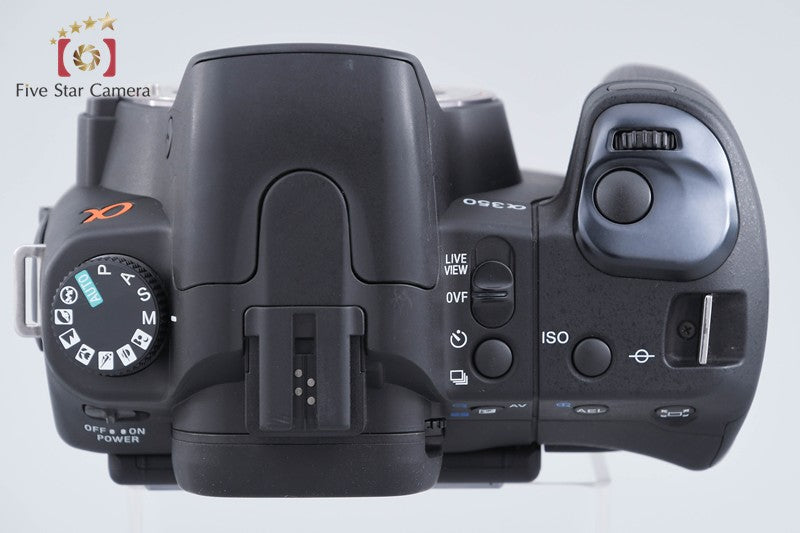 Sony α350 DSLR-A350 Digital SLR Camera [Japanese Language Only] from Japan