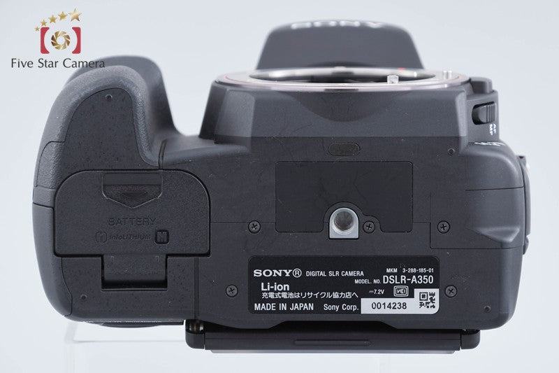 Sony α350 DSLR-A350 Digital SLR Camera [Japanese Language Only] from Japan