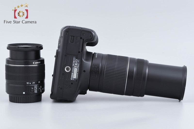 Canon EOS Kiss X5 / Rebel T3i / 600D 18.0 MP 18-55 55-250 Lenses from Japan