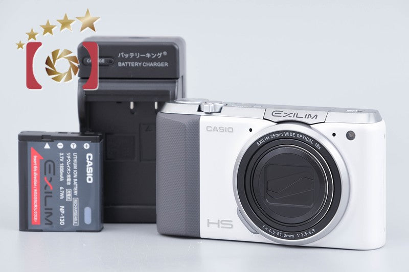 CASIO HIGH SPEED EXILIM EX-ZR700 White 16.1 MP Digital Camera from Japan
