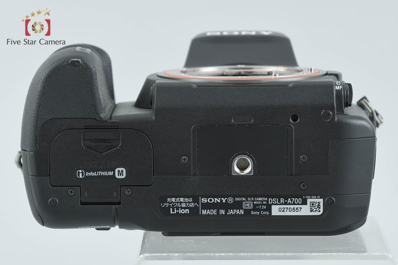 Sony α700 DSLR-A700 10.2 MP DSLR Camera [Japanese Language Only] from Japan
