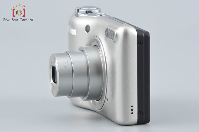 Nikon COOLPIX L30 Silver 20.0 MP Digital Camera from Japan
